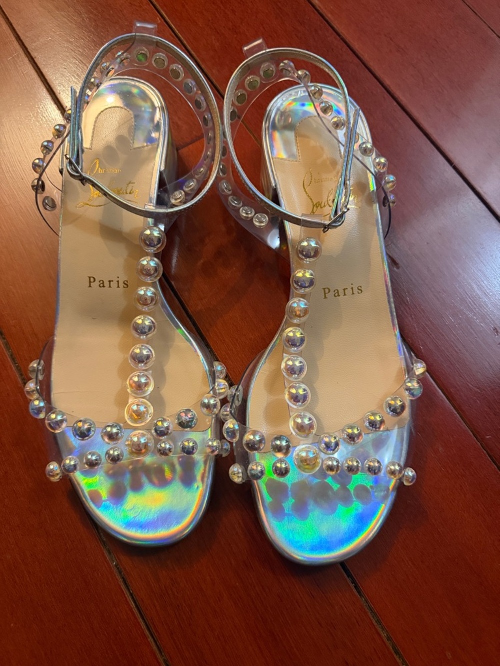 Christian Louboutin Faridaravie 25 PVC/SPEC LASER